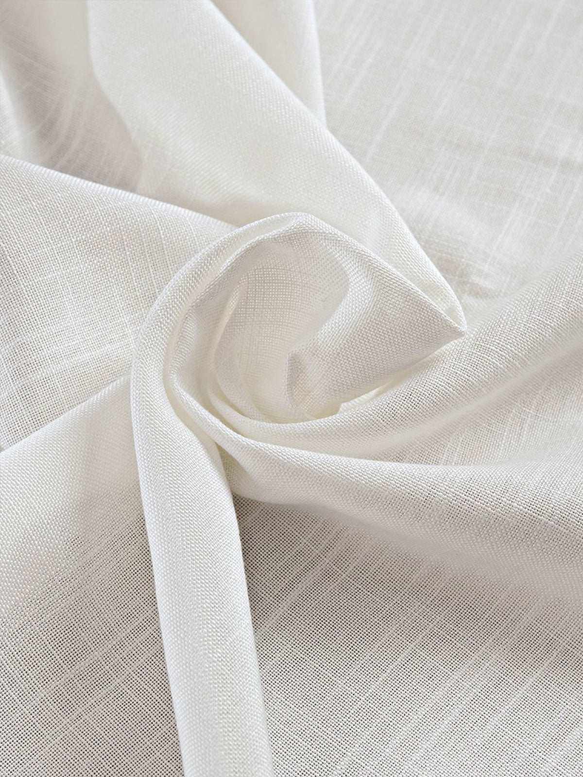 Roman blind Lina with beaded chain, warm white