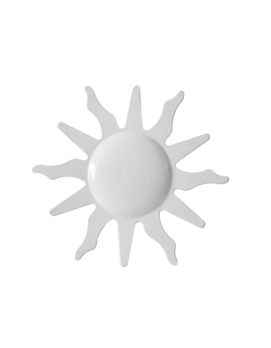 Napkin ring with figure, sun, 2-pack or 10-pack
