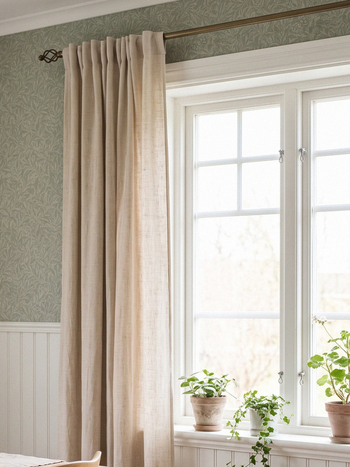 Spinn curtain rod, adjustable, various sizes