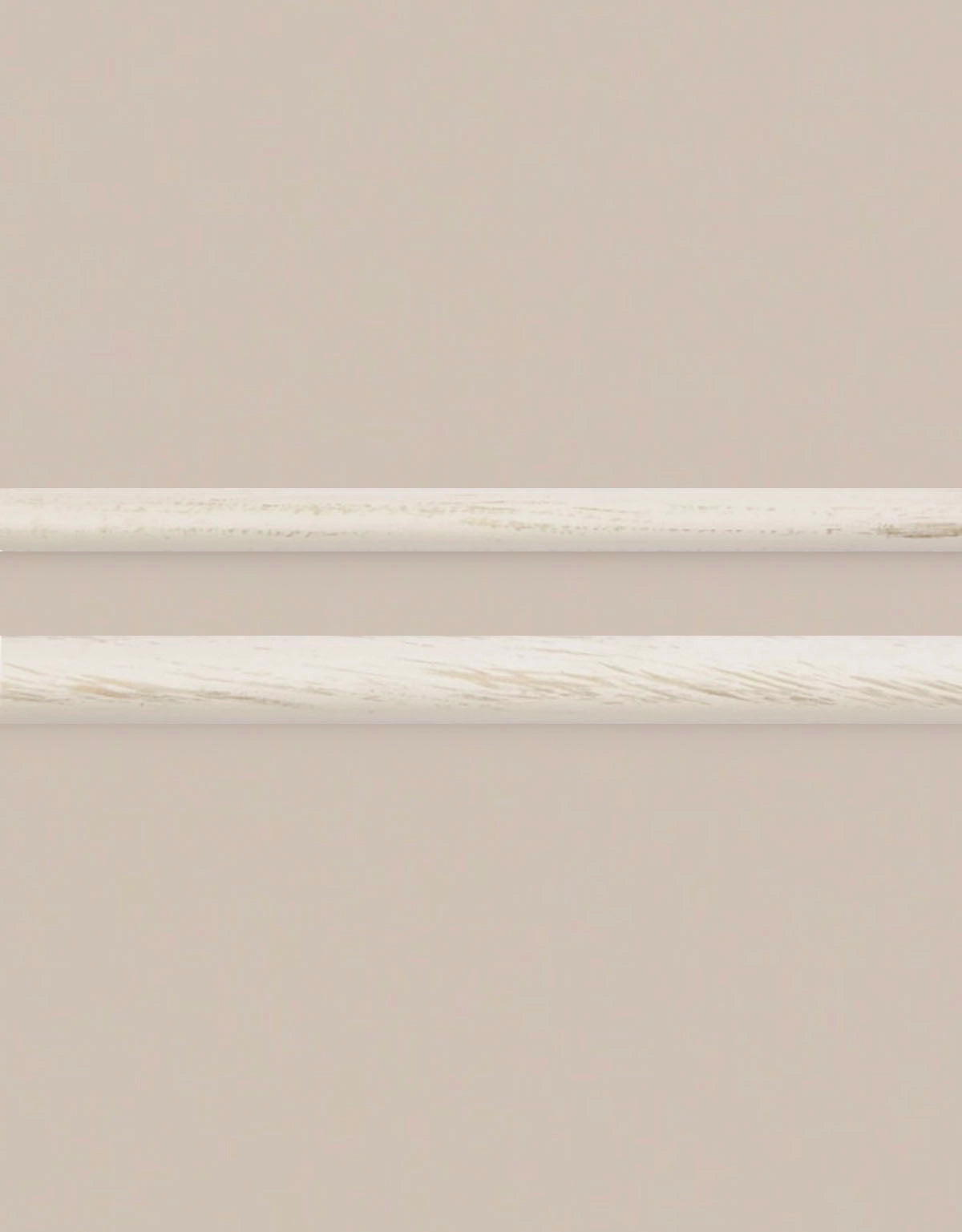 Gardinstänger i vitguld