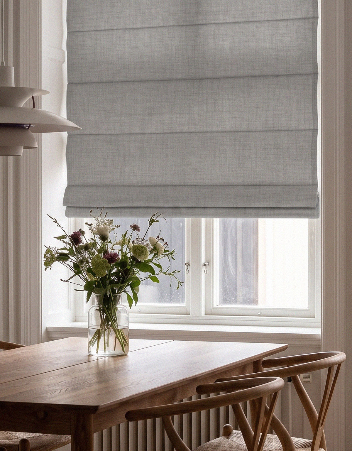 Roman blind Cloud, light grey