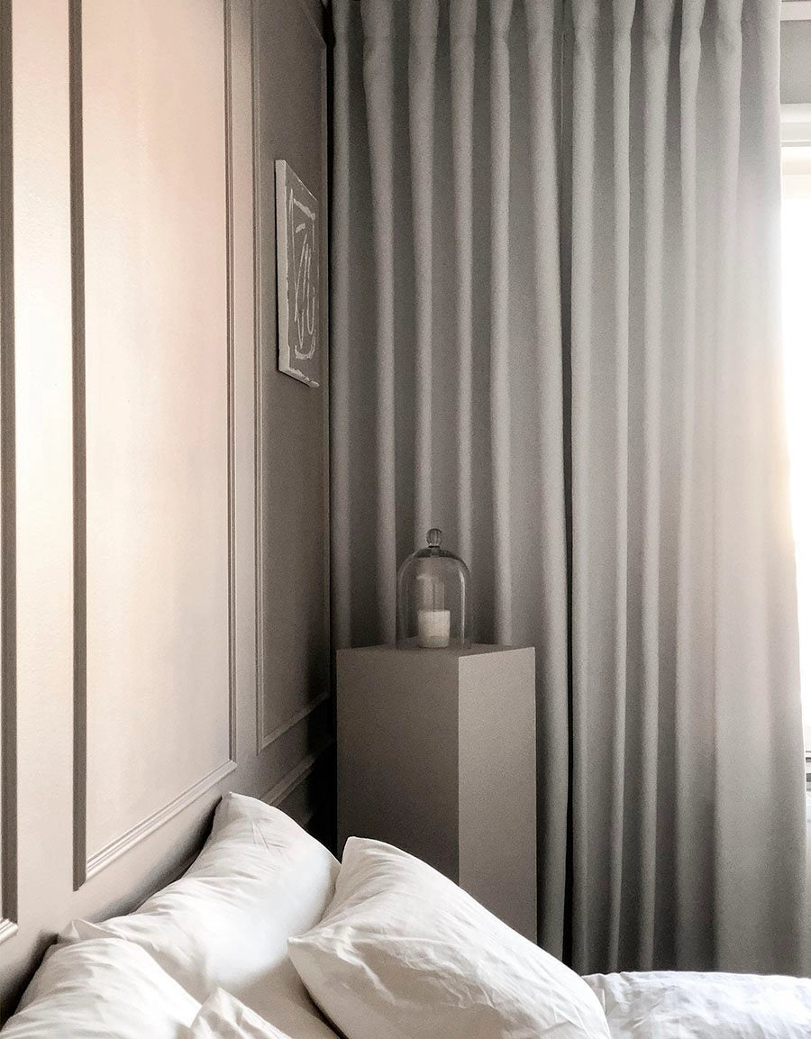 Hotellgardin Dokie, mörkläggande 95%, vit