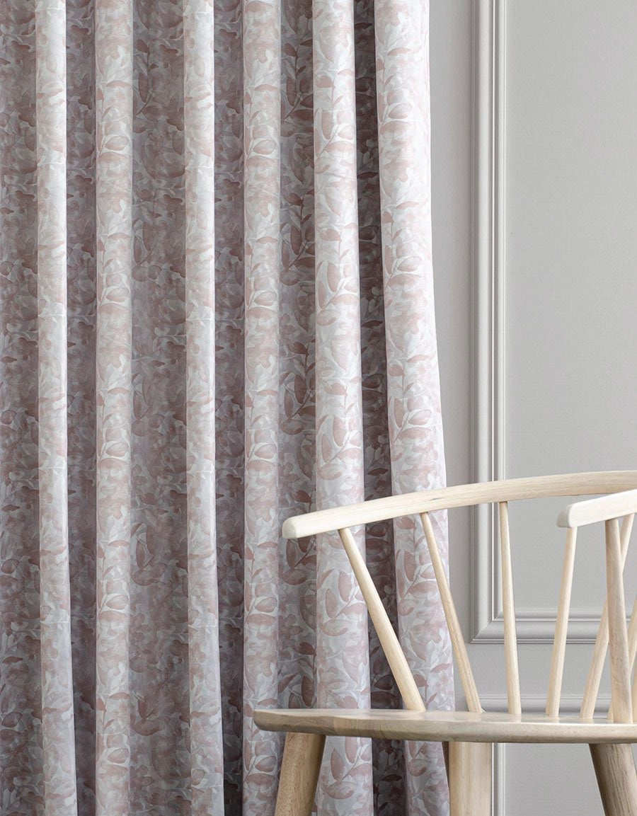 Made-to-measure curtain, room-darkening, Camoflauge, beige
