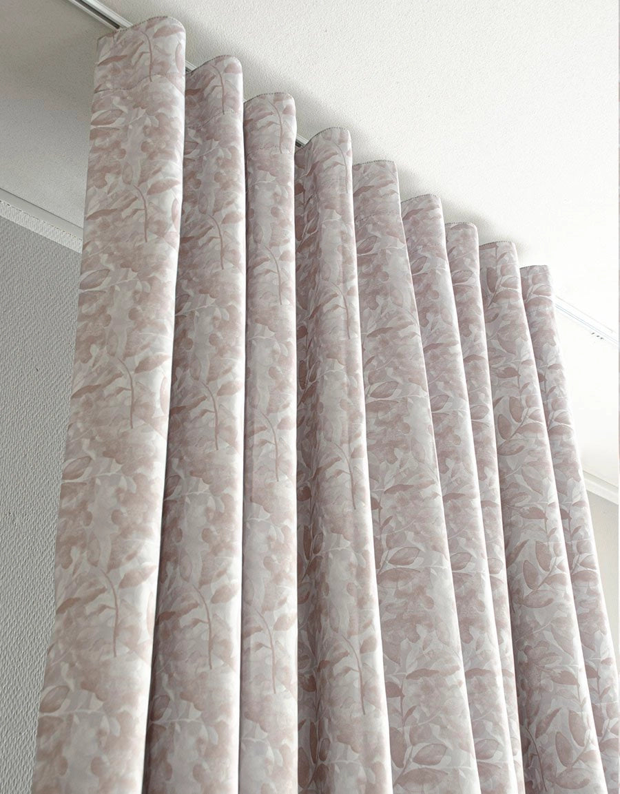 Made-to-measure curtain, room-darkening, Camoflauge, beige
