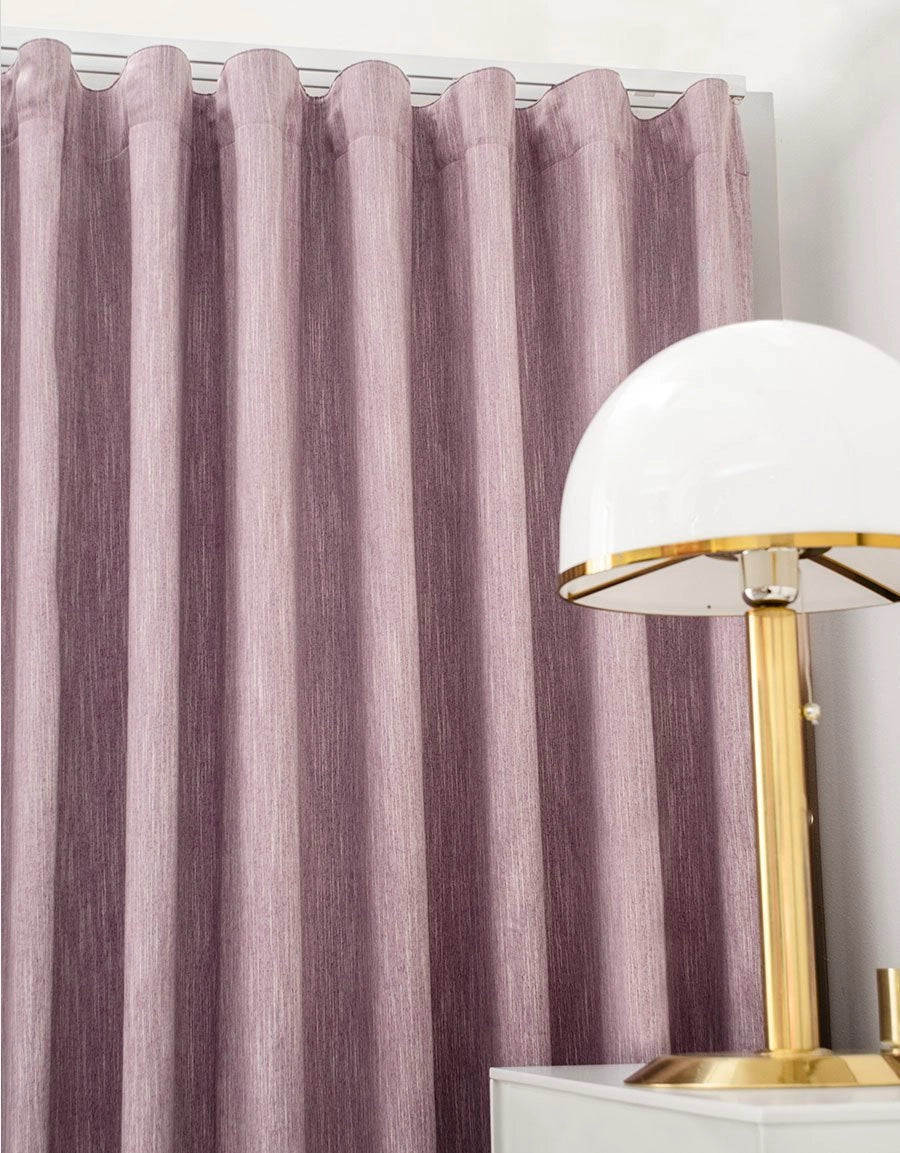 Yeda purple curtain, room-darkening