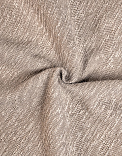 Närbild boucletyg, taupe