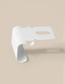 Bracket for C-track, white