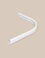 Return bend for C-track at 90 degrees